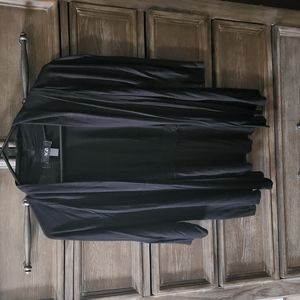 Black 3/4 sleeve cardigan